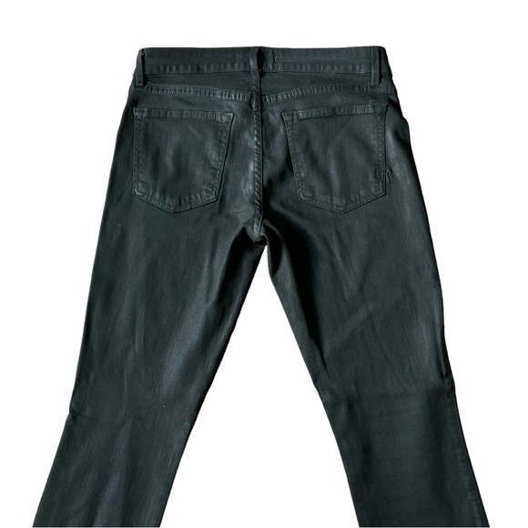 NWOT RICH & SKINNY WAX COATED OLIVE JEANS STYLE 1575709C SZ28 - Picture 7 of 9